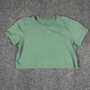 Urban Outfitters Sage Green Crop Top